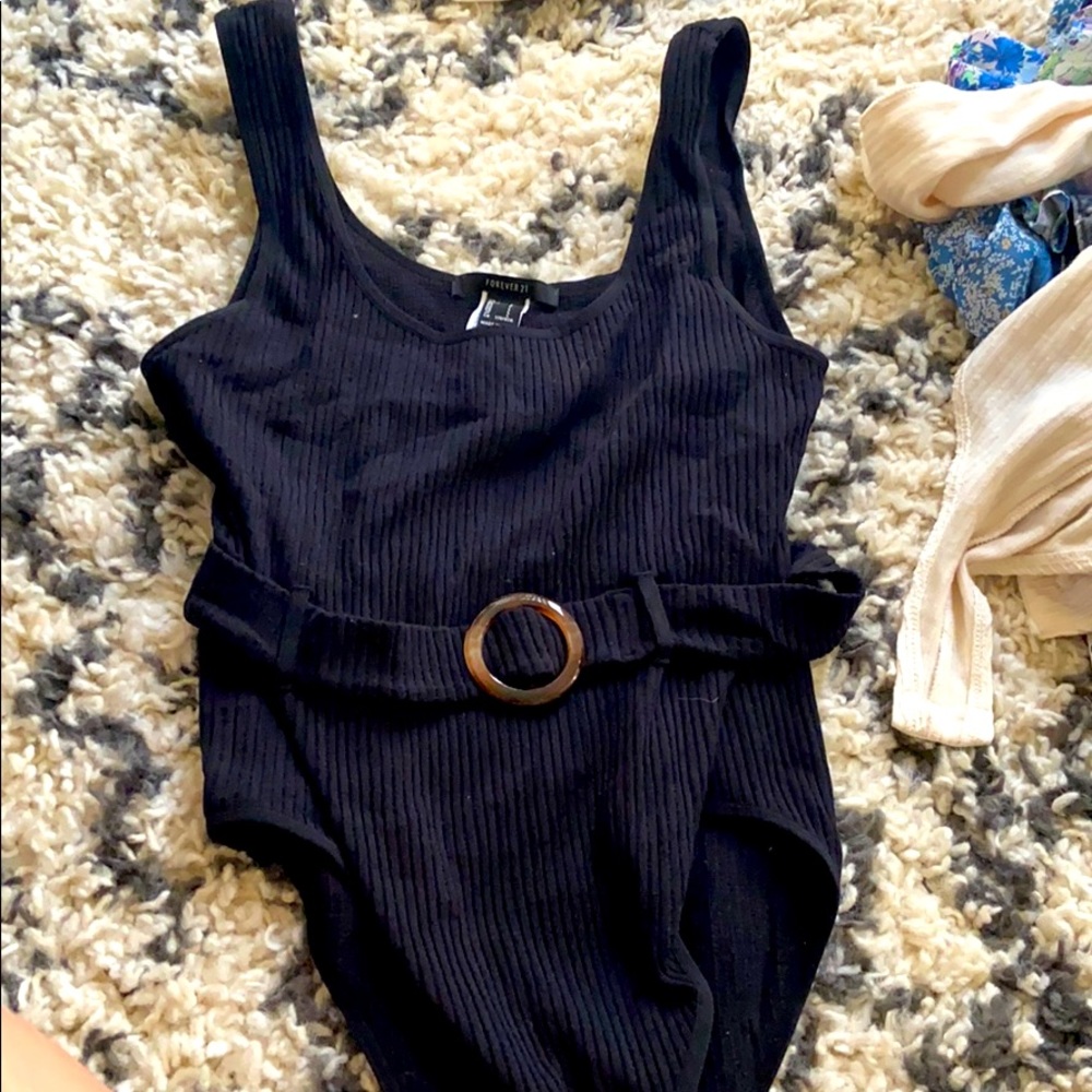 Black body suit